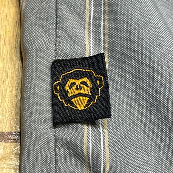 Howler Brothers Shirt 2XL Gray H Bar B Snap Button Short Sleeve Cowboy Western - Picture 16 of 16